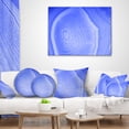 thumbnail image 3 of Designart Dark Blue Agate Structure - Abstract Throw Pillow - 18x18, 3 of 4