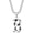 1-Soccer Letter B, variant on Initial A-Z Letter Football Soccer Necklace for Men, Silver Stainless Steel Football Soccer Charm Pendant Necklace, 22+2inch Personalized Birthday Christmas Jewelry Gifts for Men