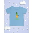 thumbnail image 3 of Buon Ferragosto Cool Ananas T-Shirt Infant -Image by Shutterstock,  12 Months, 3 of 4