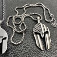 thumbnail image 4 of Gift Set for Men – American Workout Gym Shirt with Spartan Warrior Pendant, Mens Gym T-Shirt, Fitness Gift, Motivational Gym Wear, 4 of 8