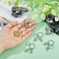 thumbnail image 3 of 16Pcs Planet Astronaut Keychain Alloy Spaceman Rocket Charms Pendants Keyring Space Theme Accessories with Keyring Astronaut Space Party Favors for Backpack Bag Purse Gifts Silver, 3 of 6