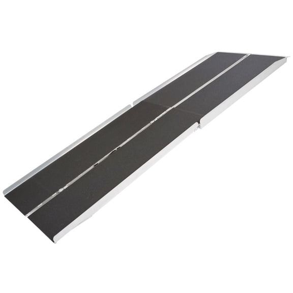 Silver Spring Aluminum Multi-Fold Wheelchair Ramp - 8' Long