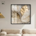 thumbnail image 3 of Golden Cascades Shadowbox Print Elegant Nature Art by Art Remedy, Black Frame, 40 x 40, 3 of 7