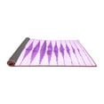 thumbnail image 2 of Ahgly Company Indoor Round Solid Purple Modern Area Rugs, 5' Round, 2 of 4
