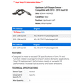 thumbnail image 2 of Upstream Left Oxygen Sensor - Compatible with 2013 - 2018 Audi S8 2014 2015 2016 2017, 2 of 2