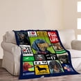 thumbnail image 2 of Dachshund Blanket Cute Dog Blanket Dachshund Throw Blanket Dachshund Blanket Gifts for Kids Soft Warm Comfort Blanket for Couch Sofa Bed 50"x60", 2 of 5