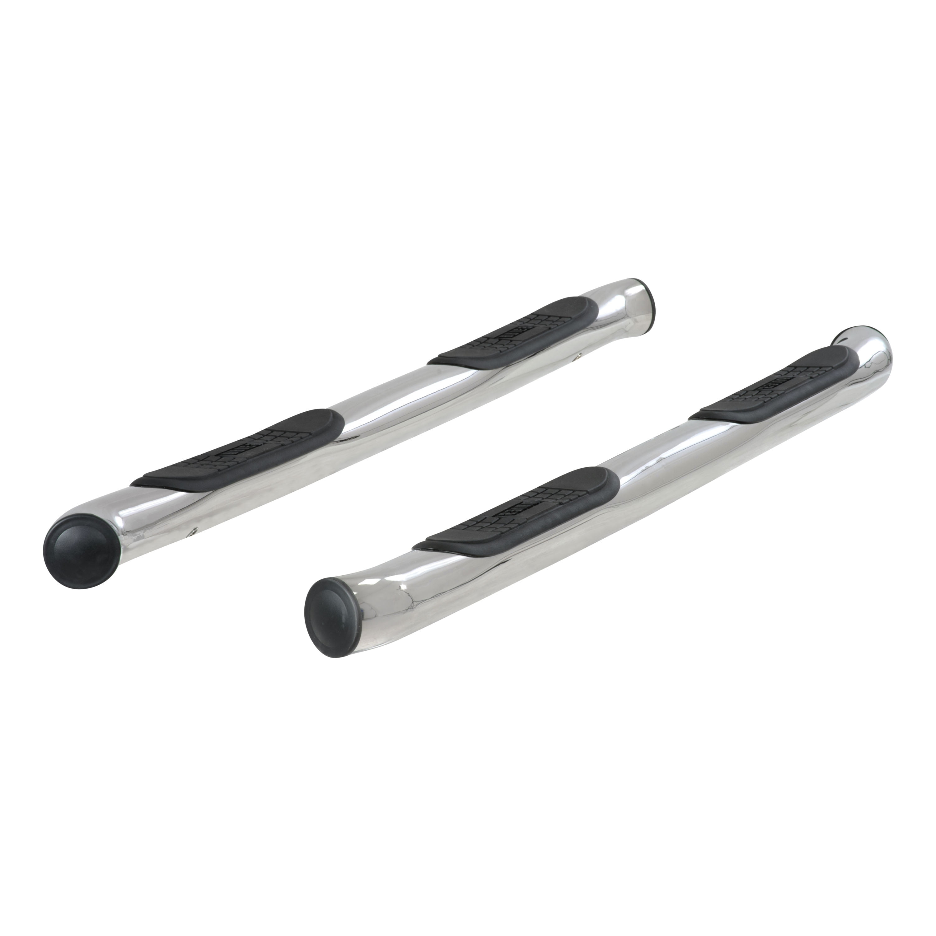 Photo 1 of ARIES 201005-2 3-Inch Round Polished Stainless Steel Nerf Bars, No-Drill, Select Jeep Liberty