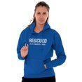 thumbnail image 3 of Rescued Favorite Breed Animal Lover Hoodie Sweatshirt Women Men Brisco Brands M, 3 of 6