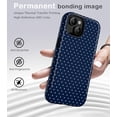 thumbnail image 2 of BDKWID-Compatible with iPhone 11 Case Cute Big Polka Dot Aesthetic Retro Design for Women Girls Fall Simple Chic Girly Pretty Dual Layer Hybrid Protection Elegant Case for iPhone 11-White, 2 of 4