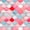 Pink Teal, variant on Manfei Cute Mermaid Tail Twin Quilt Set, Dreamy Fish Scale Twin Coverlet Set, Pink Blue, 2 Pieces, 1 Bedspread and 1 Pillowcase