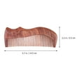 thumbnail image 4 of Mobutofu 1PC Anti- Cat Design Comb Reduces for Girls Daily Use Light Brown, 4 of 6