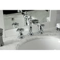 thumbnail image 3 of Kingston Brass KS1971RX Belknap Widespread Bathroom Faucet with Brass Pop-Up, Polished Chrome, 3 of 8