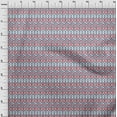 thumbnail image 3 of oneOone Viscose Jersey Fabric Geometric Ikat Fabric Prints By Yard 60 Inch Wide, 3 of 4