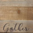thumbnail image 2 of Stratton Home Decor S19357 Gather Wood Tray, Natural Wood & Black, 2 of 3