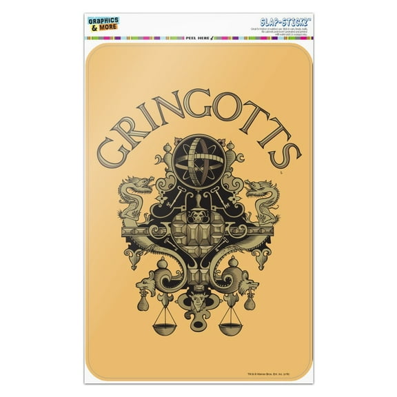 Harry Potter Gringotts Logo Home Business Office Sign