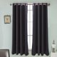 thumbnail image 2 of Cortinas Opacas Cortinas De Oscurecimiento De Habitación Tratamiento De Ventanas Con Ojal 42x84 pulgadas negro Baoblaze Cortinas opacas para ventanas, 2 of 8