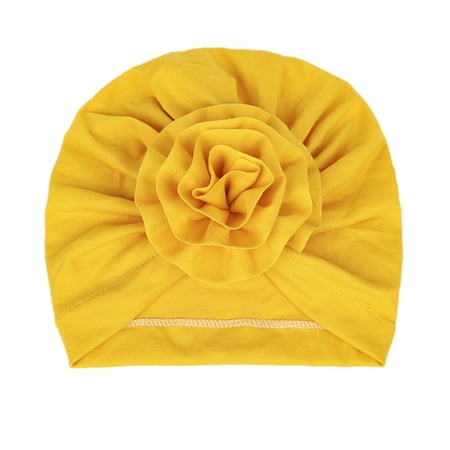 

Toddler Baby Boys Girls Stretch Flowers Floral Breathable Hat Caps Headwear 3 Years