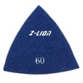thumbnail image 2 of Almohadillas de lija de papel de lija triangulares de diamante Zulema 93mm 60, 2 of 5