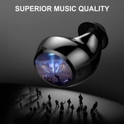 Mini Wireless Earbuds, Bluetooth Headphones 5.3 HiFi Stereo, Wireless Earphones with ENC Noise Cancelling Mic, IPX7 Waterproof, LED Digital Display Ear Buds, Touch Control.