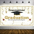 thumbnail image 3 of AMERTEER 1Pcs Backdrop Banner Super Soft Wear Resistant Polyester Congrats Grad Party Banner Decorations  Photography Prop for School, 3 of 10