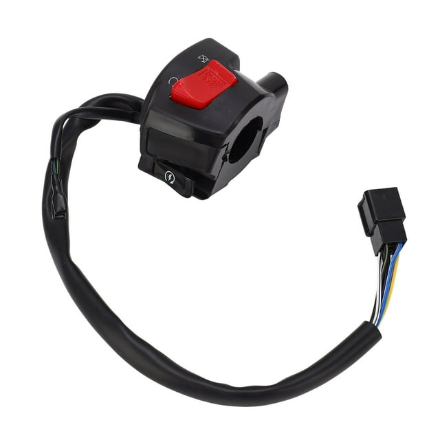 Right Handlebar Switch, High Performance Wear Proof Easy Installation Starter Stop Throttle Switch 35130 MEE 642 Fast Response for Motorbike