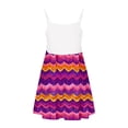 thumbnail image 6 of 13-14 Years Girl's Short Sleeve Floral Print Loose Casual Long Maxi Dress with Pockets 4-12 Years, 6 of 7