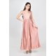 thumbnail image 5 of Vestido plisado con encaje Roman Fashion /Juvenil, 12632 (Palo de rosa) rosa M, 5 of 5