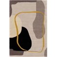 thumbnail image 3 of Mark&Day Wool Rugs, 5x7 Santfort Modern Cream Area Rug, Mustard Light Gray Ivory Carpet for Living Room, Bedroom or Kitchen (5' x 7'6"), 3 of 7