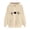 (Type 5)Khaki, variant on Otvok Women Hoodie Sweatshirt Heart Print Pullover Long Sleeve Drawstring Pocket Casual Daily Wear Top