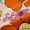 Orange Yellow, variant on Homewish Kawaii Blossom Black Out Curtains,Cute Flower Floral Curtains Pack of 2 (42x63 Each),Orange Yellow Bedroom Curtains For Girl Teens,Super Cozy Room Decor