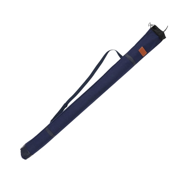 Almencla Sac de Parapluie de Pêche Porte-Équipement Portable pour Bâche Canne Rangement Matériel Bleu 130cm
