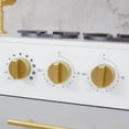 thumbnail image 5 of Teamson Kids Versailles Play Kitchen with Refrigerator, and Cookware Accessories, White, 5 of 11
