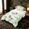 thumbnail image 2 of Manfei Flying Mallard Duck Twin Comforter Sets,Cartoon Waterfowl Bedding Set,Polkadot Reversible,2 Pieces,1 Comforter and 1 Pillowcase, 2 of 7