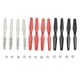 thumbnail image 2 of Accesorios de Hélice de Plástico Zulema para XS809 XS809W XS809HW 8807 8807W 12 Piezas Color rojo blanco negro, 2 of 8