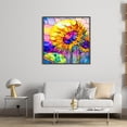 thumbnail image 3 of (11CTACC-2335__C__ 50x50) Hilo algodón ecológico bordado 11CT 3 hebras impresión 50*50cm pintura vidrio-Kit serie bodegones en punto cruz girasol, 3 of 9