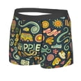 thumbnail image 2 of Disketp Colorful Hippie Men'S Boxer Briefs,Soft And Breathable Cotton Underwear With Comfortflex Waistband, 2 of 9