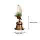 thumbnail image 3 of Escena de decoración colgante para árbol de Navidad Fiudx con simulación de campanas verdes, 3 of 6