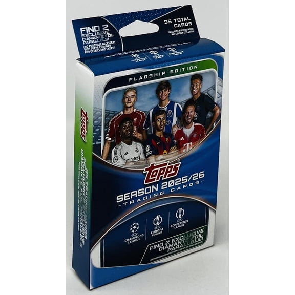 2025-26 Topps UEFA Club Competitions Soccer Hanger Box