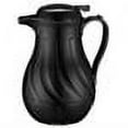 thumbnail image 2 of Winco Push Button Insulated Beverage Server with Swirl Design, 42-Ounce, Black, 2 of 2