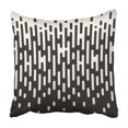 thumbnail image 1 of BOSDECO Black And White Irregular Rounded Lines Abstract Pillowcase Throw Pillow Cover Case 18x18 inches, 1 of 2