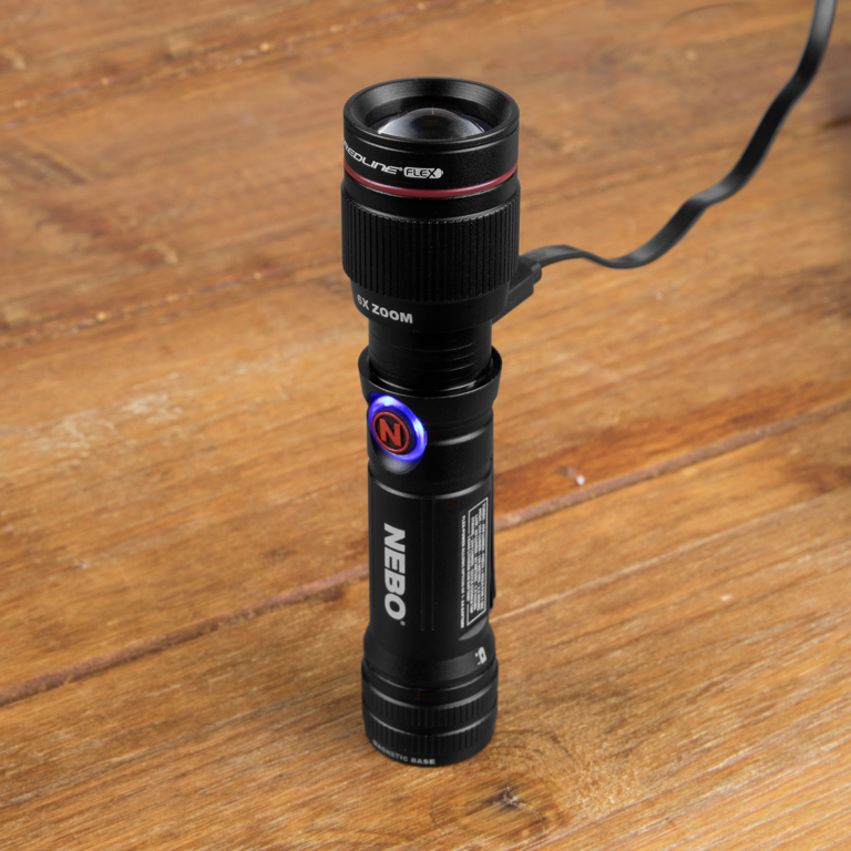 nebo flashlight 6x zoom NEBO Redline FLEX LED 6x Adjustable Zoom Flashlight