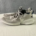 thumbnail image 1 of Adi - das Shoes Mens 11.5 White Alphabounce Instinct Mesh Training Sneakers D96542, 1 of 6