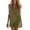 Green_1, variant on Summer Women's Sleeveless Mini A-Line Dress Solid Color Linen Strap Loose Casual Daily Attire