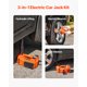 thumbnail image 2 of VEVOR Gato electrico para coche de 5 toneladas/11 000 libras Kit de gato con llave de impacto electrica, 2 of 9