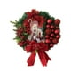 thumbnail image 2 of Xihbxyly Corona Navideña con Luces Led de Mano, Resina Natural con Ramas y Bayas, Regalo Religioso para Seres Queridos, Ideal para Decoración Navideña, 40 Cm, 1 Unidad., 2 of 7