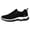 Black, variant on Pandaie Men's Slip on Loafer Walking Shoes Faux Suede Comfortable Lightweight Outdoor Hiking Sneakers Non Slip Casual Fashionable Work Shoe Size 7‑12
