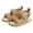Khaki, variant on Kiplyki Baby Deals Shoes Boys Girls Cute Fashion Buckle Non-slip Soft Bottom Sandals