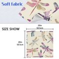 thumbnail image 5 of Napkin Satin Napkin 20*20Inchx1 Kitchen Towel Dinner Plate Towel Decorative Towel Napkin Tea Towel Suitable For Kitchen Table Colorful Dragonfly, 5 of 8