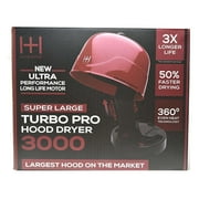 Hot & Hotter Hotter Super Large Turbo Pro Hood Dryer, Ceramic Ionic