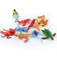 thumbnail image 3 of Model Toy 24Pcs Realistic Mini Sea Life Animal Whale Lobster Figures Educational Kids Toy, 3 of 7